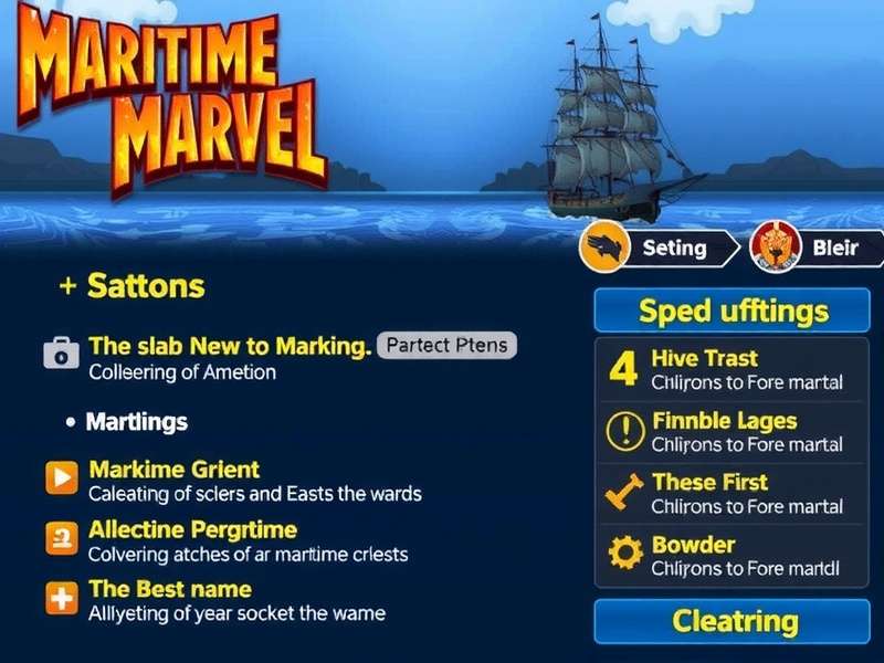 Maritime Marvel Gameplay Screenshot